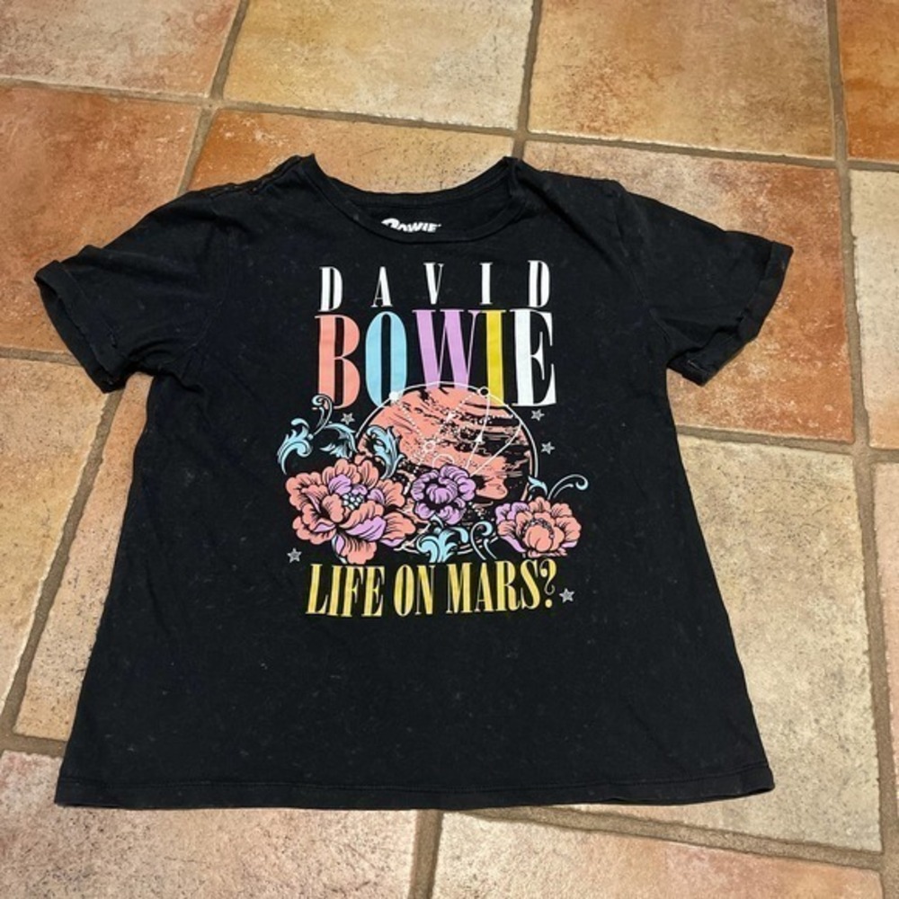 David Bowie concert T-shirt